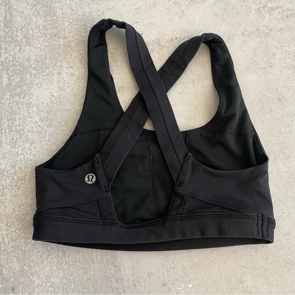 Lululemon || Run Stuff Your Bra Black 4 - Picture 3 of 6